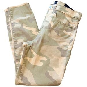 NWT GAP Camo High Rise Skinny Ankle Jeans | Size 6P
